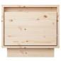 vidaXL Mesita de noche madera maciza de pino 35x34x32 cm vidaXL Mesita de noche madera maciza de pino 35x34x32 cm
