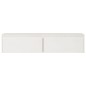 vidaXL Armario de pared 2 uds madera maciza de pino blanco 80x30x35 cm vidaXL Armario de pared 2 uds madera maciza de pino blanco 80x30x35 cm