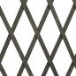vidaXL Valla de jardín enrejada madera maciza de abeto gris 180x100 cm vidaXL Valla de jardín enrejada madera maciza de abeto gris 180x100 cm