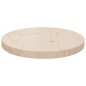 vidaXL Superficie de mesa madera maciza de pino Ø30x2,5 cm
