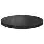 vidaXL Superficie de mesa madera maciza de pino negro Ø40x2,5 cm vidaXL Superficie de mesa madera maciza de pino negro Ø40x2,5 cm