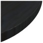 vidaXL Superficie de mesa madera maciza de pino negro Ø40x2,5 cm vidaXL Superficie de mesa madera maciza de pino negro Ø40x2,5 cm