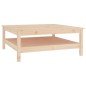 vidaXL Mesa de centro de madera maciza de pino 100x100x40 cm vidaXL Mesa de centro de madera maciza de pino 100x100x40 cm