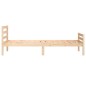 vidaXL Estructura de cama madera maciza 75x190 cm vidaXL Estructura de cama madera maciza 75x190 cm