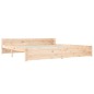 vidaXL Estructura de cama madera maciza 200x200 cm vidaXL Estructura de cama madera maciza 200x200 cm