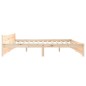 vidaXL Estructura de cama madera maciza 200x200 cm vidaXL Estructura de cama madera maciza 200x200 cm
