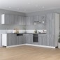 vidaXL Armario inferior de cocina madera ingeniería gris 60x46x81,5 cm vidaXL Armario inferior de cocina madera ingeniería gris 60x46x81,5 cm
