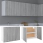 vidaXL Armario colgante madera ingeniería gris Sonoma 80x31x60 cm vidaXL Armario colgante madera ingeniería gris Sonoma 80x31x60 cm