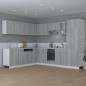 vidaXL Armario colgante madera ingeniería gris Sonoma 80x31x60 cm vidaXL Armario colgante madera ingeniería gris Sonoma 80x31x60 cm
