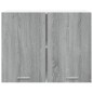 vidaXL Armario colgante madera ingeniería gris Sonoma 80x31x60 cm vidaXL Armario colgante madera ingeniería gris Sonoma 80x31x60 cm