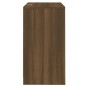 vidaXL Aparadores 2 uds madera de ingeniería marrón roble 70x41x75 cm vidaXL Aparadores 2 uds madera de ingeniería marrón roble 70x41x75 cm