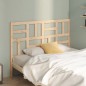 vidaXL Cabecero de cama madera maciza de pino 146x4x104 cm vidaXL Cabecero de cama madera maciza de pino 146x4x104 cm