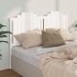 vidaXL Cabecero de cama madera maciza de pino blanco 156x4x110 cm vidaXL Cabecero de cama madera maciza de pino blanco 156x4x110 cm