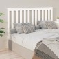 vidaXL Cabecero de cama madera maciza de pino blanco 166x4x101 cm vidaXL Cabecero de cama madera maciza de pino blanco 166x4x101 cm