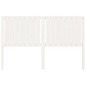 vidaXL Cabecero de cama madera maciza de pino blanco 155,5x4x100 cm vidaXL Cabecero de cama madera maciza de pino blanco 155,5x4x100 cm