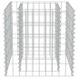 vidaXL Arriate de gaviones de acero 50x50x50 cm