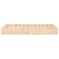 vidaXL Estructura de cama madera maciza 100x200 cm vidaXL Estructura de cama madera maciza 100x200 cm