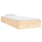 vidaXL Estructura de cama madera maciza 90x190 cm vidaXL Estructura de cama madera maciza 90x190 cm