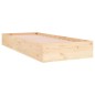 vidaXL Estructura de cama madera maciza 90x190 cm vidaXL Estructura de cama madera maciza 90x190 cm
