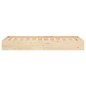 vidaXL Estructura de cama madera maciza 90x190 cm vidaXL Estructura de cama madera maciza 90x190 cm