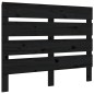vidaXL Cabecero madera maciza de pino negro 90x3x80 cm vidaXL Cabecero madera maciza de pino negro 90x3x80 cm