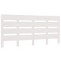 vidaXL Cabecero madera maciza de pino blanco 120x3x80 cm vidaXL Cabecero madera maciza de pino blanco 120x3x80 cm