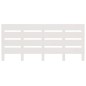vidaXL Cabecero de cama madera maciza de pino blanco 135x3x80 cm vidaXL Cabecero de cama madera maciza de pino blanco 135x3x80 cm