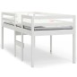 vidaXL Cama alta blanca madera maciza pino 75x190 cm vidaXL Cama alta blanca madera maciza pino 75x190 cm