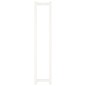 vidaXL Toallero de madera maciza de pino blanco 23x18x110 cm vidaXL Toallero de madera maciza de pino blanco 23x18x110 cm