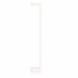 vidaXL Toallero de madera maciza de pino blanco 23x18x110 cm vidaXL Toallero de madera maciza de pino blanco 23x18x110 cm