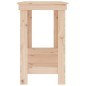vidaXL Banco de trabajo de madera maciza de pino 140x50x80 cm vidaXL Banco de trabajo de madera maciza de pino 140x50x80 cm