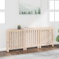 vidaXL Cubierta de radiador madera maciza de pino 210x21x85 cm vidaXL Cubierta de radiador madera maciza de pino 210x21x85 cm