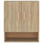 vidaXL Armario de pared madera contrachapada roble sonoma 60x31x70 cm