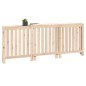vidaXL Cubierta de radiador madera maciza de pino 210x21x85 cm vidaXL Cubierta de radiador madera maciza de pino 210x21x85 cm