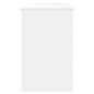 vidaXL Escritorio cajones madera contrachapada blanco 102x50x76 cm vidaXL Escritorio cajones madera contrachapada blanco 102x50x76 cm