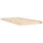 vidaXL Estructura de cama madera maciza de pino 90x190 cm