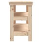 vidaXL Banco de trabajo de madera maciza de pino 110,5x50x80 cm vidaXL Banco de trabajo de madera maciza de pino 110,5x50x80 cm