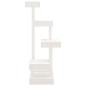 vidaXL Árbol para gatos madera maciza de pino blanco 45,5x49x103 cm vidaXL Árbol para gatos madera maciza de pino blanco 45,5x49x103 cm