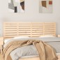vidaXL Cabecero de cama de pared madera maciza de pino 186x3x63 cm vidaXL Cabecero de cama de pared madera maciza de pino 186x3x63 cm