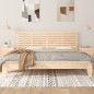 vidaXL Cabecero de cama de pared madera maciza de pino 186x3x63 cm vidaXL Cabecero de cama de pared madera maciza de pino 186x3x63 cm