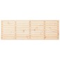vidaXL Cabecero de cama de pared madera maciza de pino 186x3x63 cm vidaXL Cabecero de cama de pared madera maciza de pino 186x3x63 cm