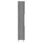 vidaXL Armario de baño madera contrachapada gris Sonoma 30x30x179 cm vidaXL Armario de baño madera contrachapada gris Sonoma 30x30x179 cm