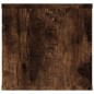 vidaXL Estantería pared madera contrachapada roble ahumado 102x30x29cm vidaXL Estantería pared madera contrachapada roble ahumado 102x30x29cm