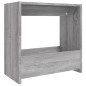 vidaXL Mesa auxiliar madera contrachapada gris Sonoma 50x26x50 cm vidaXL Mesa auxiliar madera contrachapada gris Sonoma 50x26x50 cm