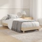 vidaXL Estructura de cama madera contrachapada roble Sonoma 75x190 cm vidaXL Estructura de cama madera contrachapada roble Sonoma 75x190 cm