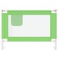 vidaXL Barandilla de seguridad cama de niño tela verde 90x25 cm vidaXL Barandilla de seguridad cama de niño tela verde 90x25 cm