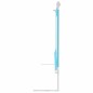 vidaXL Barandilla de seguridad cama de niño azul tela 140x25 cm vidaXL Barandilla de seguridad cama de niño azul tela 140x25 cm