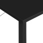 vidaXL Escritorio para ordenador de MDF y metal negro 80x40x72 cm vidaXL Escritorio para ordenador de MDF y metal negro 80x40x72 cm