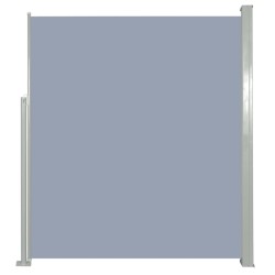 vidaXL Toldo lateral de jardín o terraza 160x300 cm gris