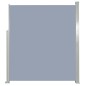 vidaXL Toldo lateral de jardín o terraza 160x300 cm gris vidaXL Toldo lateral de jardín o terraza 160x300 cm gris